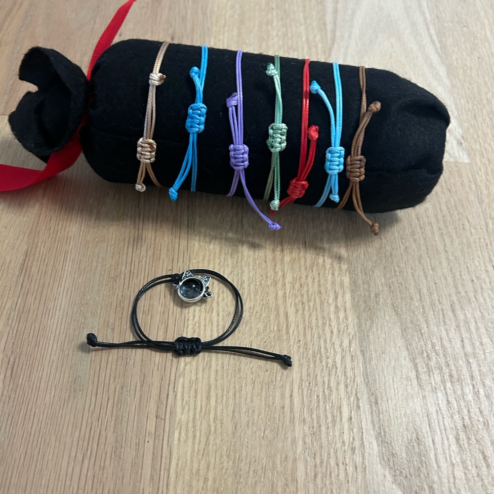 Handmade Colorful Adjustable Fidget Bracelets - Picture 2 of 4